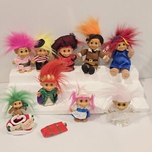 Vintage Russ Trolls My Lucky Troll Doll and Accessories Set